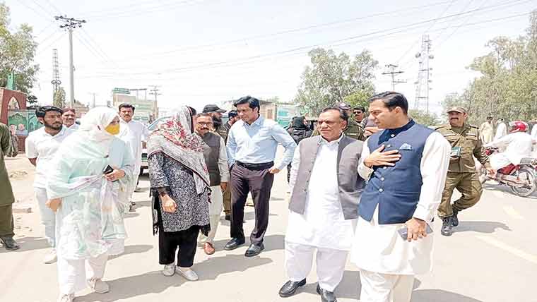 بیوٹیفکیشن کاموں میں اعلیٰ میٹریل کا استعمال یقینی بنایا جائے ،کمشنر