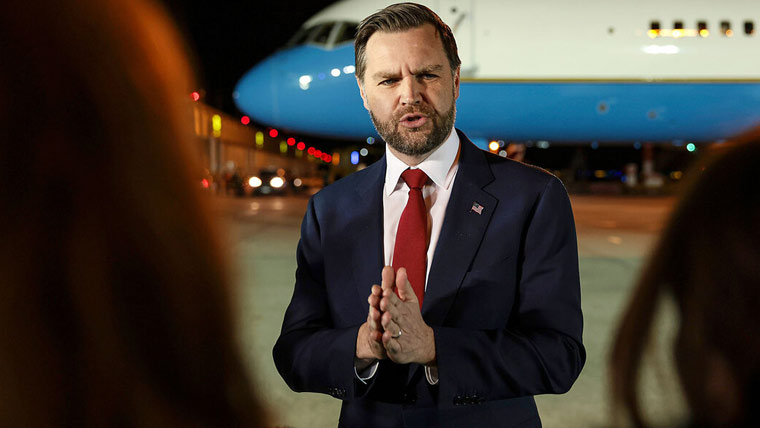 مذاکرات کیلئے جے ڈی وینس کو  ایران کی خواہش پر بھیجا گیا 