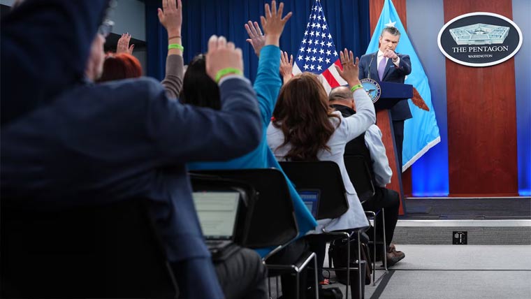 عدالت نے پینٹاگون میں پریس کی رسائی بحال کرنے کا حکم سنا دیا