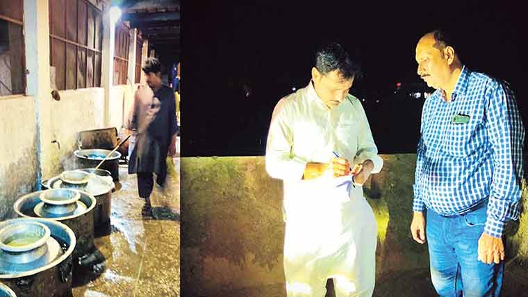 ون ڈش کی خلاف ورزی پر میرج ہالز کیخلاف ایکشن ، جر مانہ