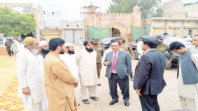 بھیرہ شہر کی تاریخی عمارات کی  بحالی کا کام تیز کرنے کی ہدایت