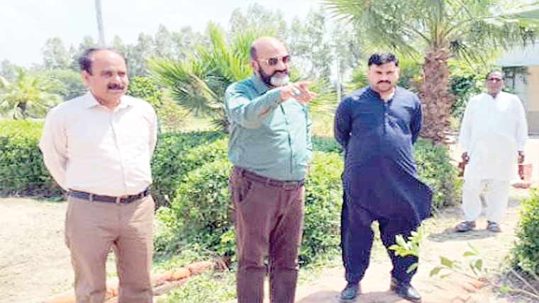 شورکوٹ کے جنگلات کا اعلیٰ افسروں کا دورہ، انتظامات پر اطمینان