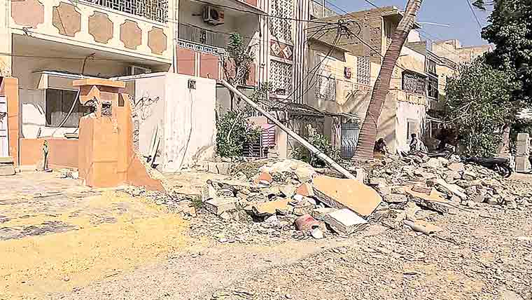  پیرا فورس کی جانب سے تجاوزات کیخلاف گرینڈ آپریشن 