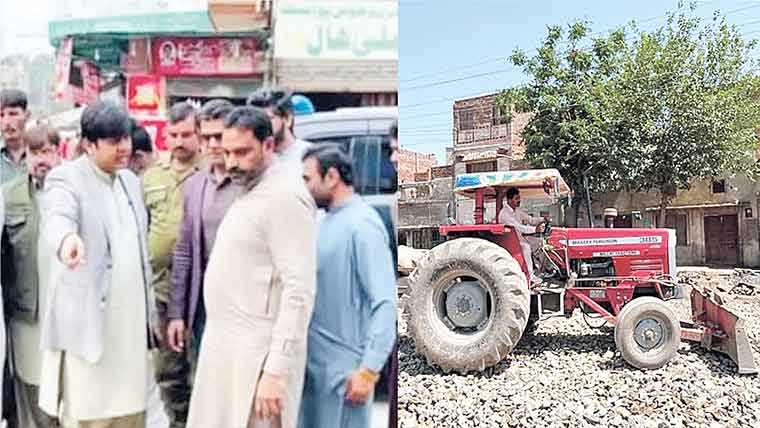 جڑانوالہ میں سڑکوں کی تعمیر و مرمت کا کام تیز کر دیا گیا