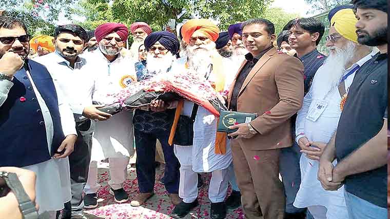  بیساکھی :ننکانہ میں تقریبات ختم،سکھ یاتر ی سچا سودا پہنچ گئے