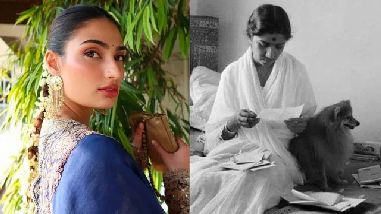 اظہارِ تعزیت ،آشا کی بجائے لتا کی تصویر شیئر کرنے پر اتھیا شیٹی پر تنقید