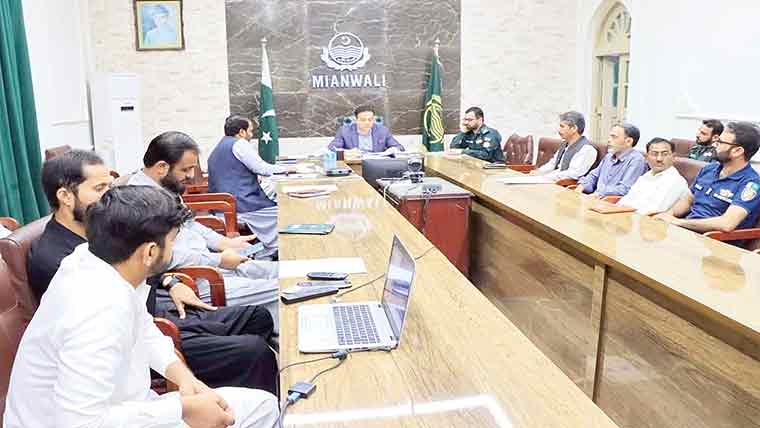 ممکنہ سیلاب سے نمٹنے کیلئے دستیاب وسائل کوفعال رکھا جائے