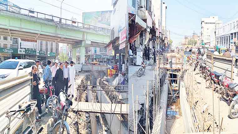 میگا سیوریج منصوبے کا فیز ون 30 مئی تک مکمل کرنیکی ڈیڈ لائن 