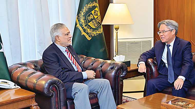 سفارتکاری کے فروغ کی کوششیں جاری رہیں گی : اسحاق ڈار