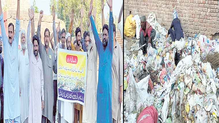 کوڑا پوائنٹ شہریوں کے لیے وبال جان بن گیا 