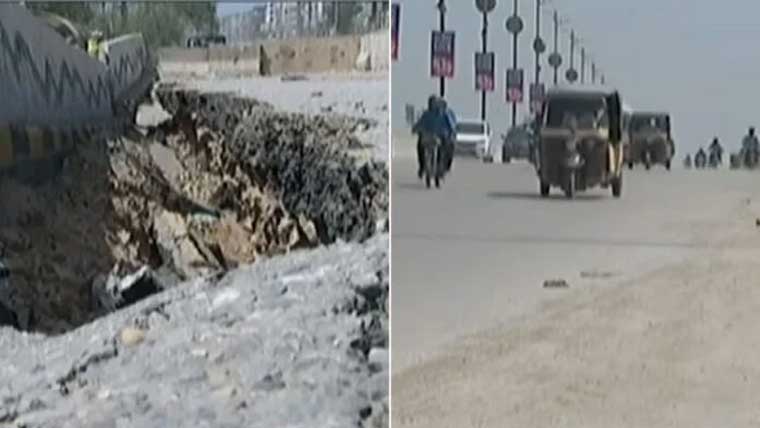 نیپا فلائی اوور بیٹھ گیا، ترقیاتی منصوبوں کی ناقص منصوبہ بندی سے شہریوں کی زندگی کو خطرات