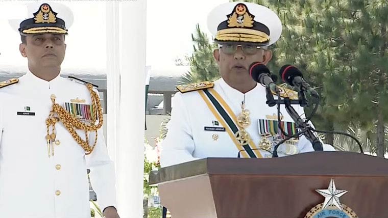  کسی بھی جارحیت کا جواب دینے کیلئے ہر وقت تیار:نیول چیف 