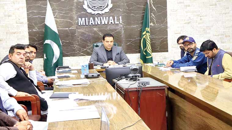  بیوٹیفکیشن پراجیکٹ پر کام تیز کر کے  مقررہ مدت میں مکمل کیا جائے ، ڈپٹی کمشنر 