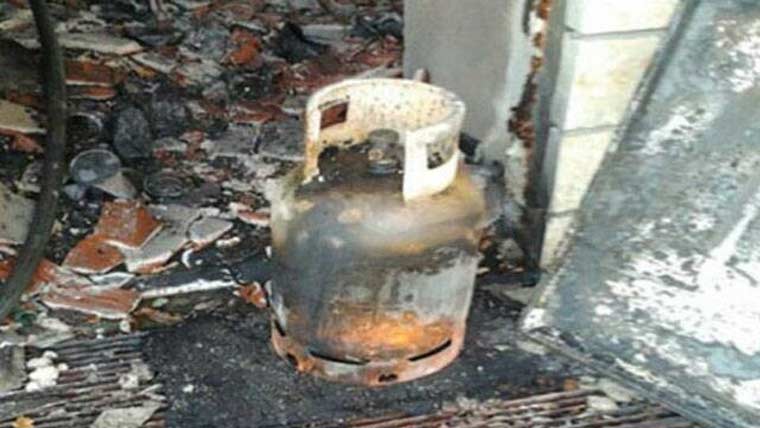 حیدرآباد:گیس سلنڈر دھماکے  میں معمر شخص زخمی 