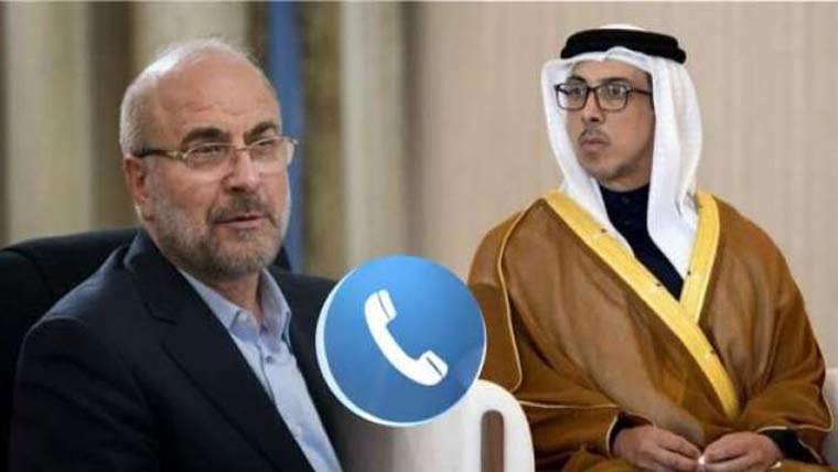 یو اے ای نائب صدر کا ایرانی  سپیکر سے ٹیلیفونک رابطہ  کشیدگی میں کمی پر تبادلہ خیال