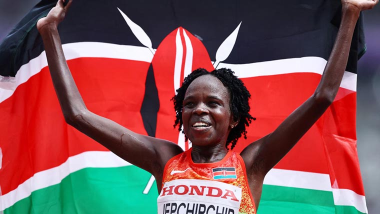 عالمی چیمپئن پیریز جیپچر انجری کے  باعث لندن میراتھن سے دستبردار