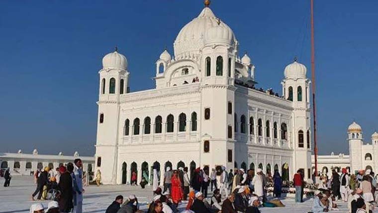 کرتار پور :بیساکھی میلہ شروع 2038 بھارتی سکھ یاتریوں کی آمد