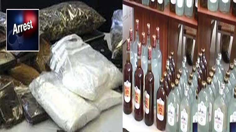 منشیات فروشوں کے گرد گھیرا  تنگ، 8 گرفتار کرلئے گئے 