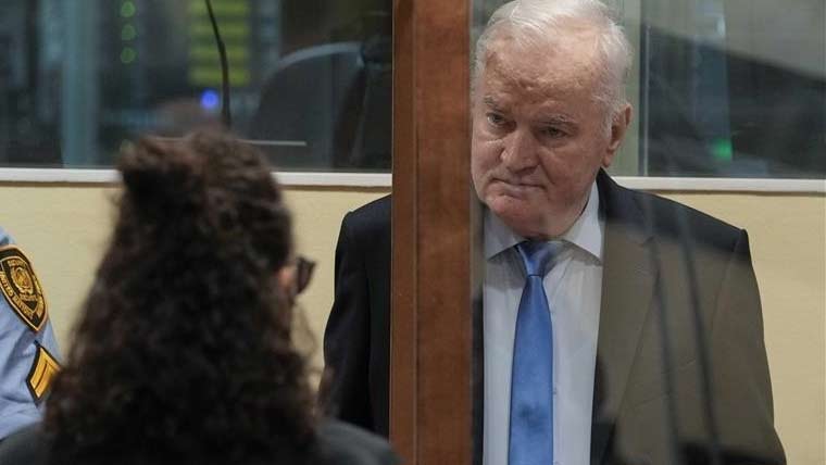 ’’بوسنیا کا قصاب‘‘، جنگی مجرم راتکو ملاڈک کی صحت بگڑ گئی