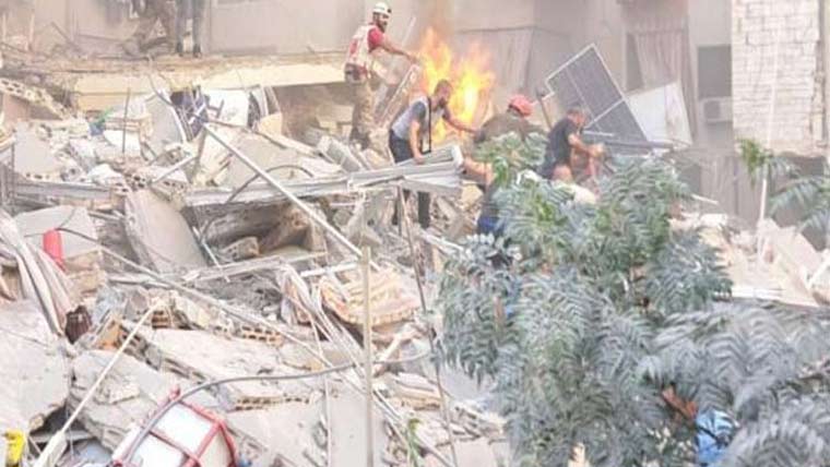 لبنان:اسرائیلی حملے ، 7 افراد  شہید، 33 زخمی،اہم پل تباہ 