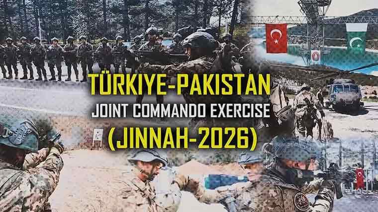 پاکستان ترکیہ کی انسداد دہشتگردی فوجی مشق جناح 13 مکمل