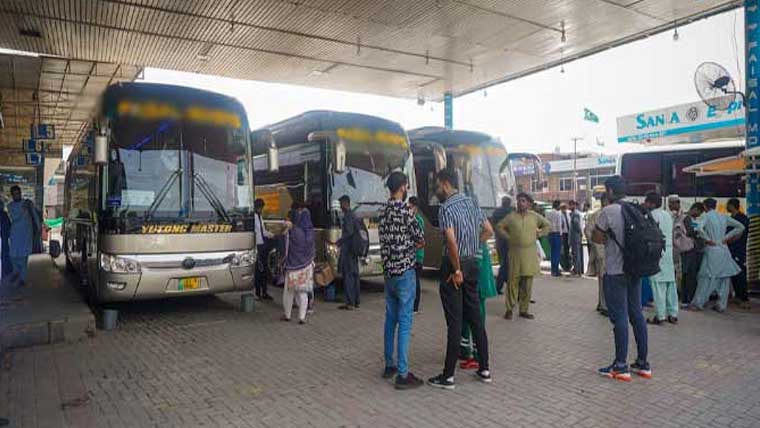 اسلام آباد مذاکرات : جڑوں شہروں میں سکیورٹی سخت، ٹرانسپورٹ اڈے 10 روز کیلئے بند 