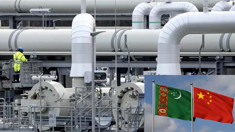 ترکمانستان اور چین نے گالکنیش گیس  فیلڈ کی توسیع کا منصوبہ شروع کردیا
