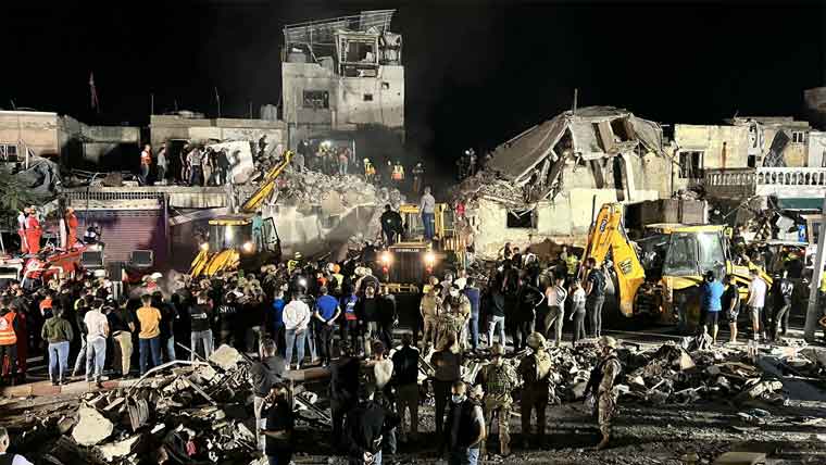 اسرائیل کے لبنان پرحملے ،14شہید ،35زخمی 