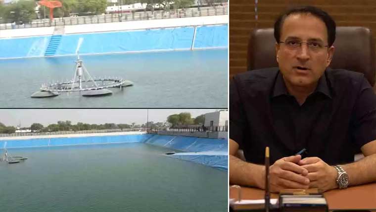 سی بی ڈی جھیل:ڈانسنگ  فاؤنٹینز کی تنصیب کی منصوبہ بندی