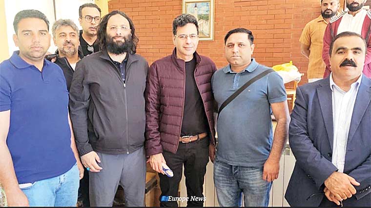 چودھری مونس الٰہی اور راسخ الٰہی  کے اعزاز میں ظہرانہ