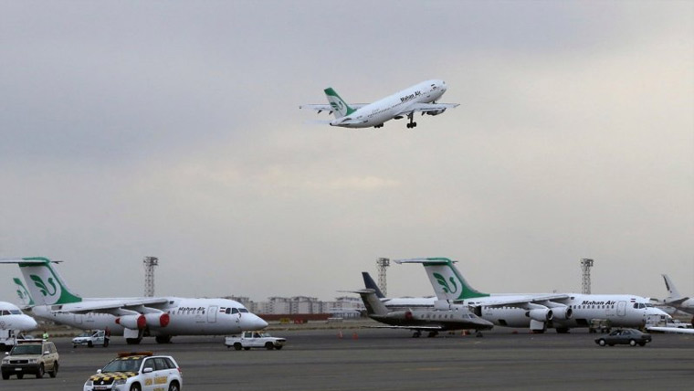 ایران میں6ائیرپورٹ ، فضائی حدود جزوی بحال