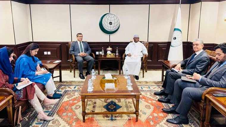  او آئی سی کا جنگ بندی میں متاثر کن کردار  پر پاکستانی قیادت سے اظہار تشکر 