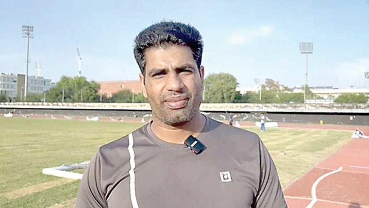 ساؤتھ افریقہ میں ٹریننگ کی کوشش کروں گا:ارشدندیم 