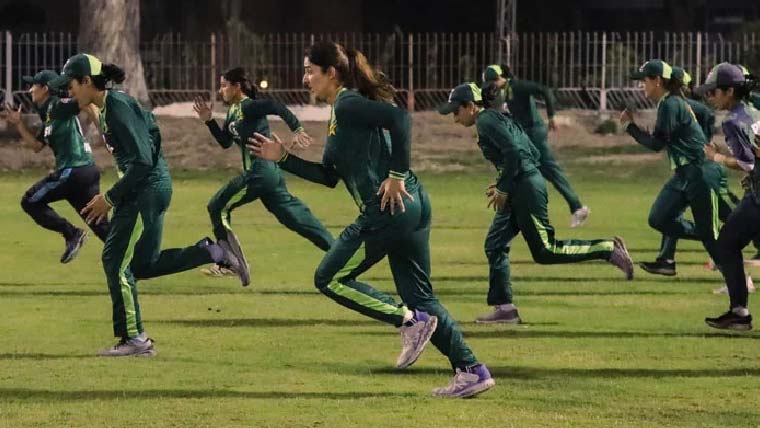  ویمنز سکلز اینڈ فٹنس کیمپ ،تیسرے روز بھی طویل ٹریننگ سیشن 