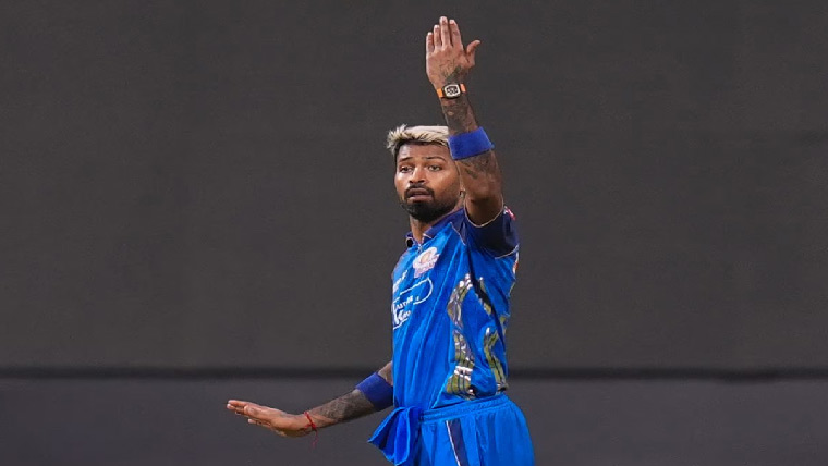  ہاردیک پانڈیا کو آئی پی ایل میں ٹیم کی خراب کارکردگی کے بعد تنقید کاسامنا