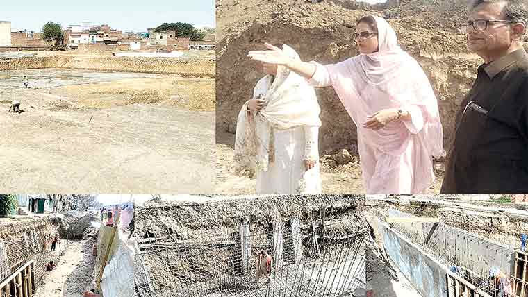 ڈپٹی کمشنر کاڈسکہ میں جاری مختلف ترقیاتی کاموں کا جائزہ 