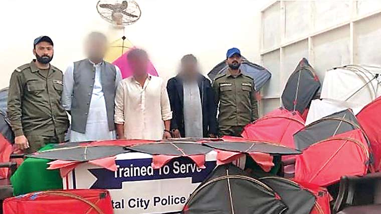 رواں سال پتنگ بازی ایکٹ کی  خلاف ورزی پر 8659ملزم گرفتار 