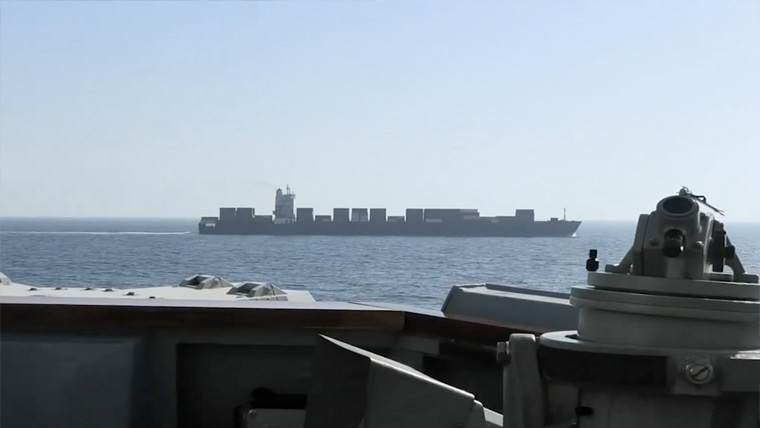 امریکا نے ایرانی پرچم بردار بحری جہاز کو تحویل میں لے لیا