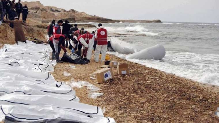 لیبیا: 17 تارکین کی لاشیں برآمد