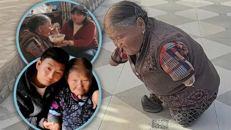 ہاتھوں پیروں سے محروم خاتون مضبوط ترین ماں قرار 