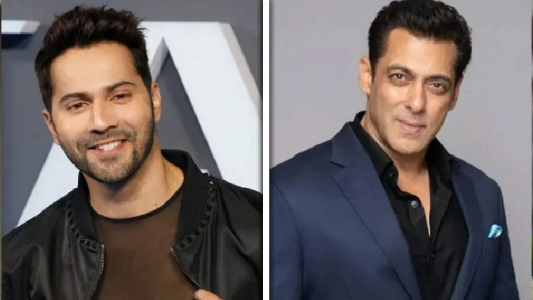 سلمان خان کا ورون دھون سے دلچسپ مذاق، ویڈیو وائرل