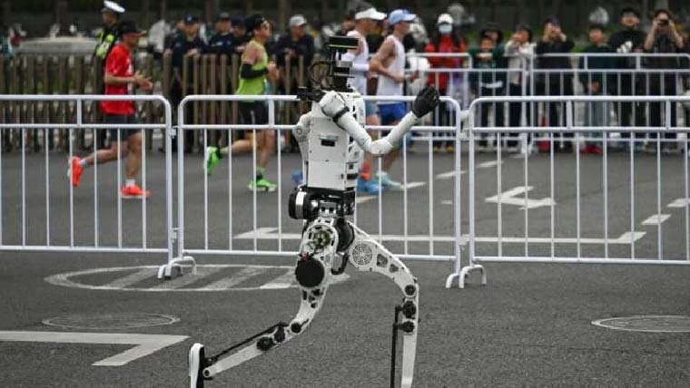  روبوٹ نے انسانی رنرز کا ریکارڈ توڑ کر تاریخ رقم کر دی