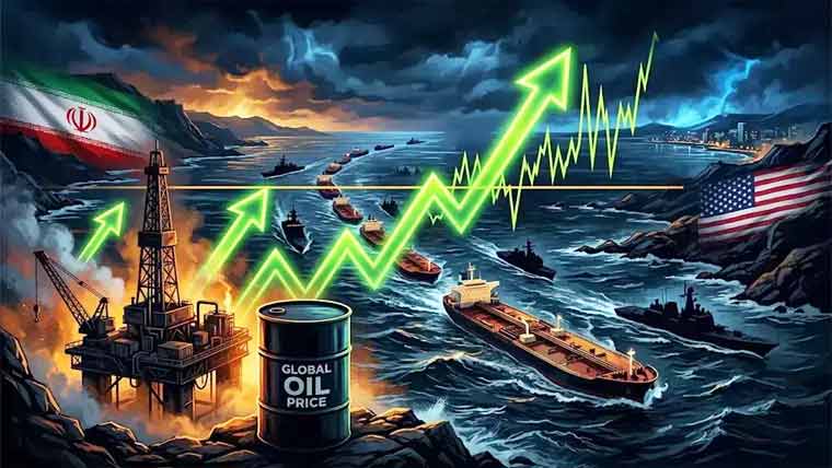 آبنائے ہرمز بندش، تیل 5فیصدمہنگا  امریکی و یورپی مارکیٹس میں مندی