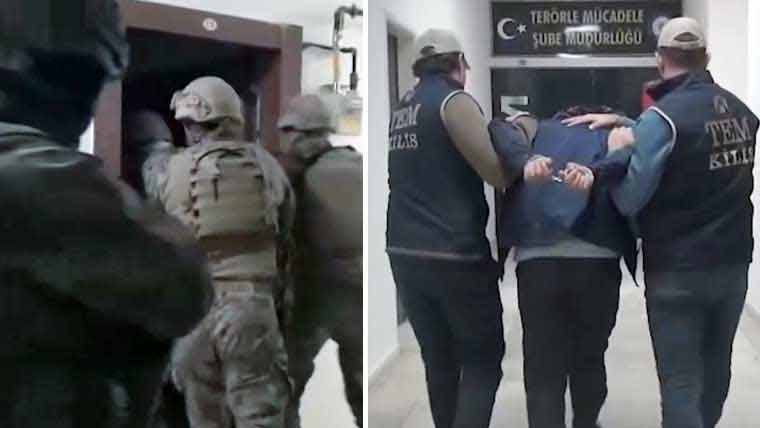 ترکیہ میں داعش سے تعلق رکھنے والے 90 مشتبہ افراد گرفتار 