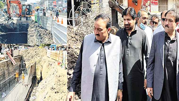 وزیر بلدیات پنجاب کاحلقہ انتخاب ترقیاتی منصوبوں کا جائزہ 