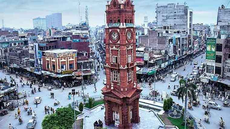 گھنٹہ گھر اور ملحقہ آٹھ بازاروں کی بیوٹیفکیشن کاکام تیزی سے جاری،کچہری بازار کا 80فیصد مکمل