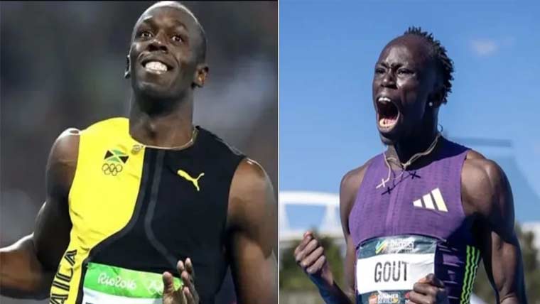 یوسین بولٹ کا گاٹ گاٹ کو کیریئر پر توجہ رکھنے کا مشورہ