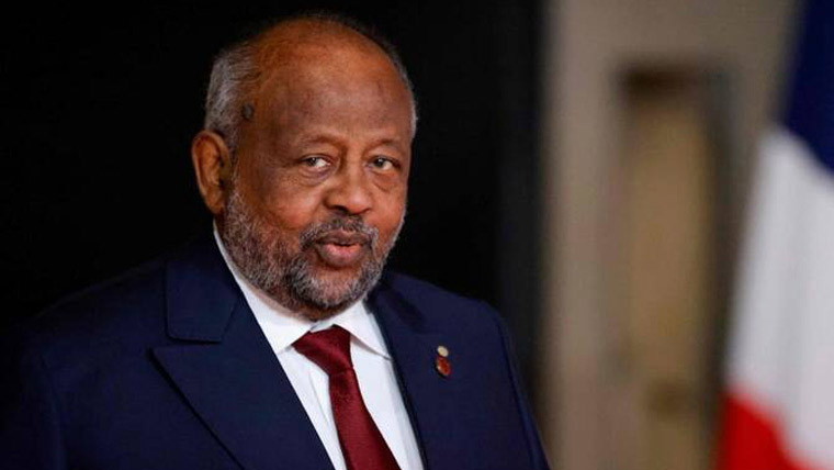 اسماعیل عمر 97فیصد ووٹ لیکر  چھٹی بارجبوتی کے صدر منتخب 