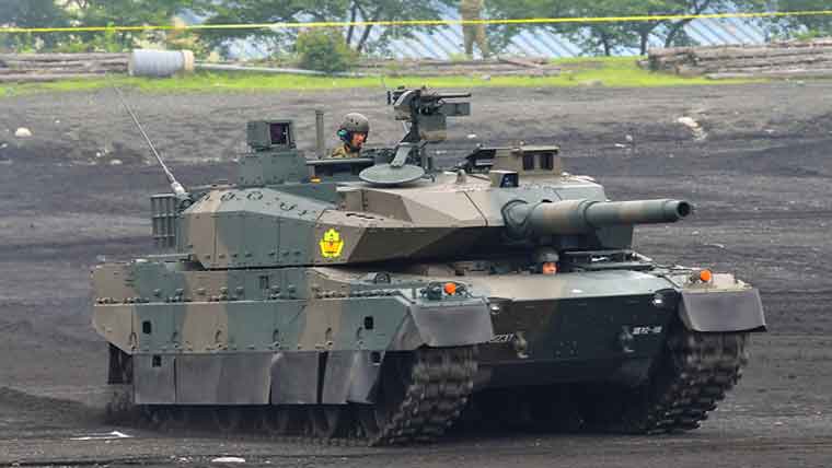 جاپان :مشق کے دوران ٹینک  میں دھماکا،3فوجی ہلاک 