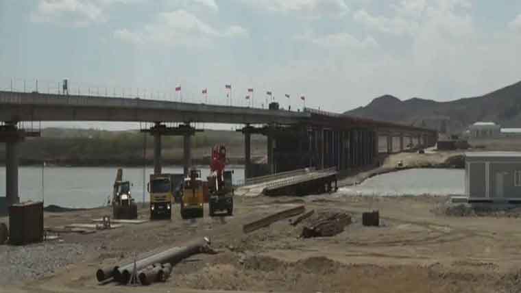روس اور شمالی کوریا کا پہلا سرحدی پل مکمل